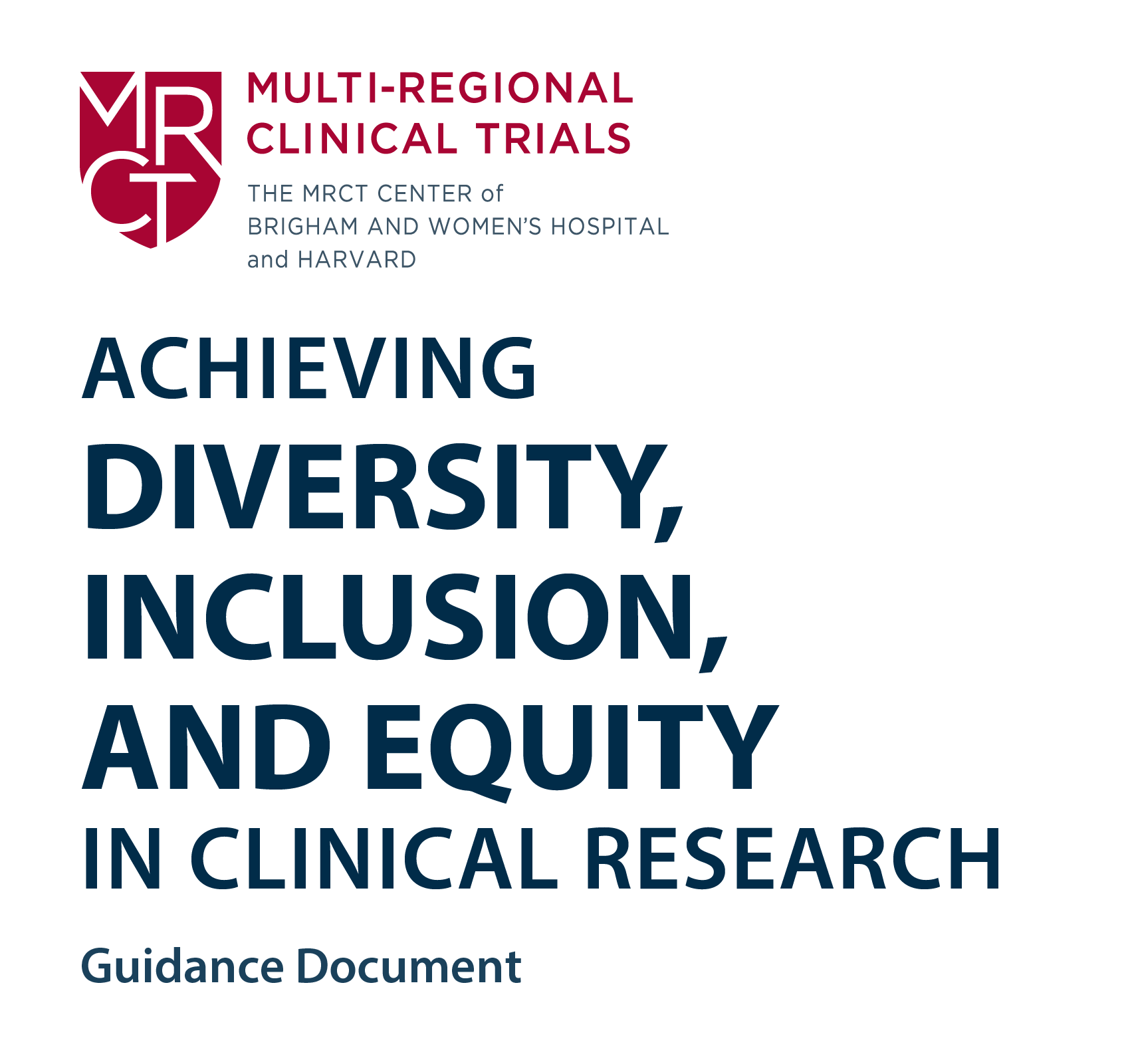 MRCT EDI Guidance